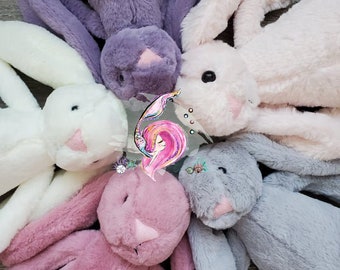Personalized Bunny, Stuffed Bunny, Bunny Rabbit, Easter Bunny Gift, Monogrammed Bunny, Easter Bunny Plush, Stuffed Baby Bunny, Plush Bunny