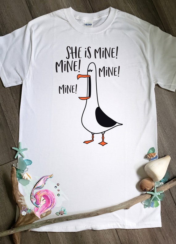 She Is Mine Disney Couples Shirt Mine Mine Shirt Nemo | Etsy