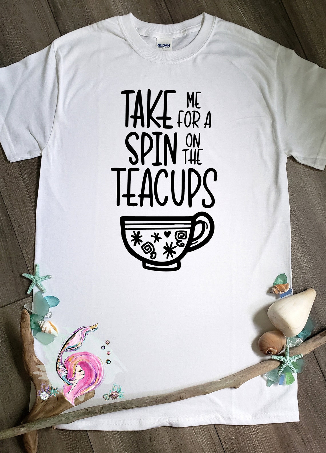 Take Me for A Spin on the Teacups Disney Teacups Ride Ride Etsy