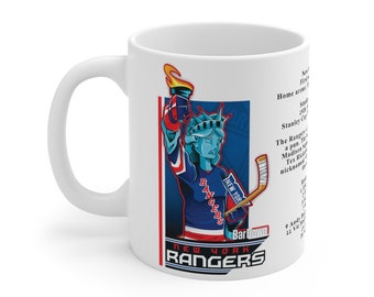 Taza NYR ART de Nueva York 11oz