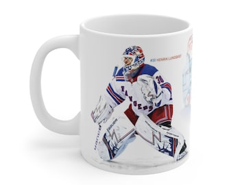 New York NYR King Henrik ART Mug 11oz