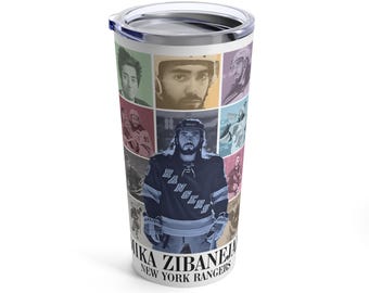 Mika & Chris NYR ice hockey tour Tumbler 20oz