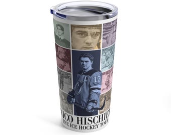 Vaso de 20 oz de la gira de hockey sobre hielo de Nico Hischier