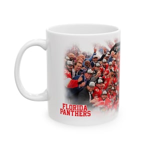 Florida Panthers 2025 Stanley Cup Win Mug 11oz V1