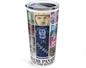 Mika & Artemi NYR ice hockey tour Tumbler 20oz