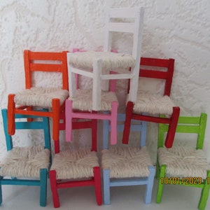 Miniature chair.
