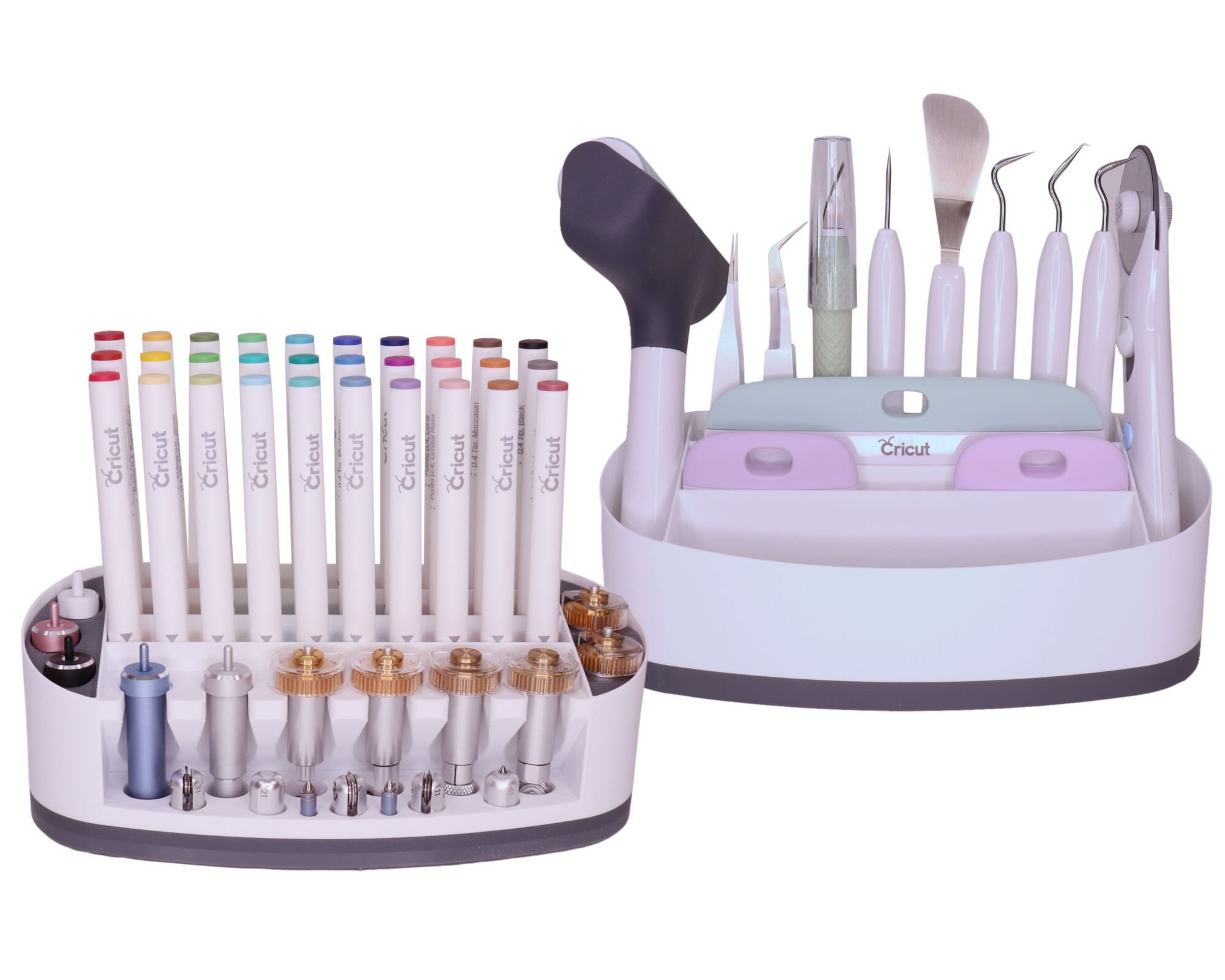 Cricut Tool Organizer Set With New Side Pocket Housing Inserts Etsy
