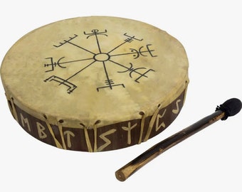 Vegvisir Ceremonial Drum