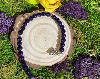 Amethyst Pagan Prayer Beads