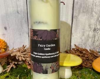 7 Day Fairy Garden Candle