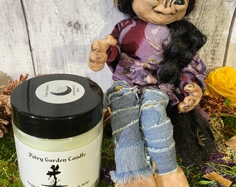 9 oz hand poured Fairy Garden Candle