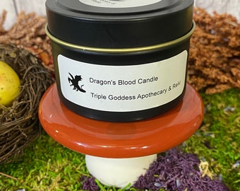 Dragon's Blood 4 oz Travel Candle