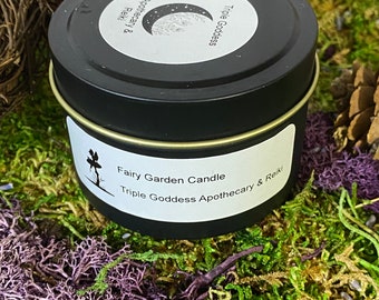 Fairy Garden 4 oz Traveling Candle