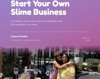 Guía para iniciar tu propio negocio de slime: recetas, precios, configuración del mercado y planes para un bar de slime (PDF)