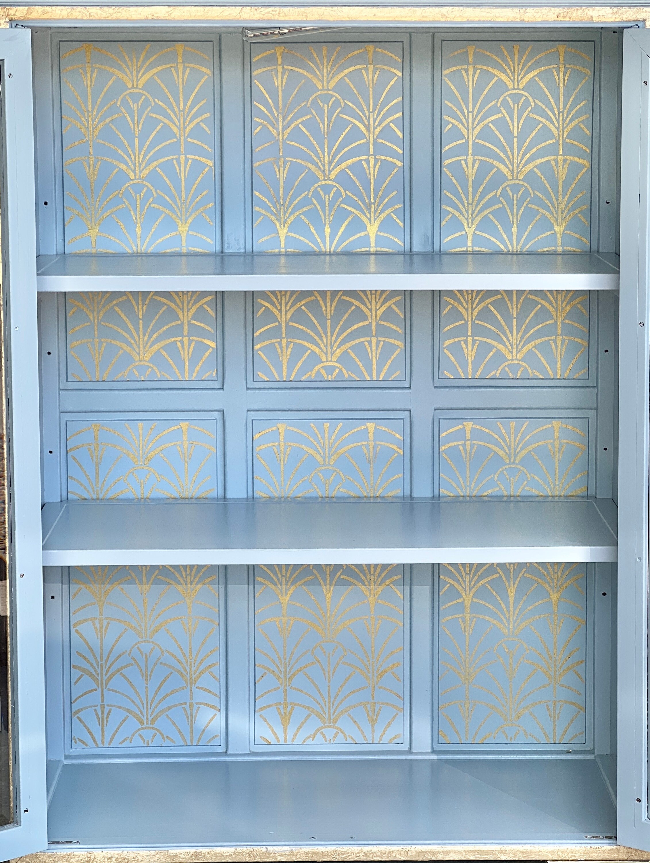 AVAILABLE Art Deco Standing Hutch - Etsy