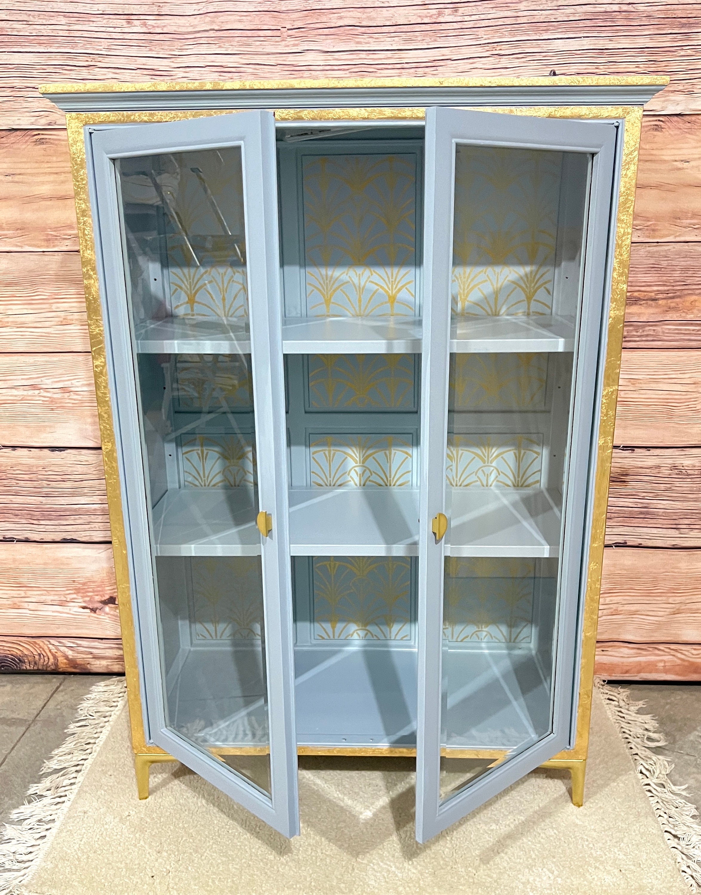AVAILABLE Art Deco Standing Hutch - Etsy