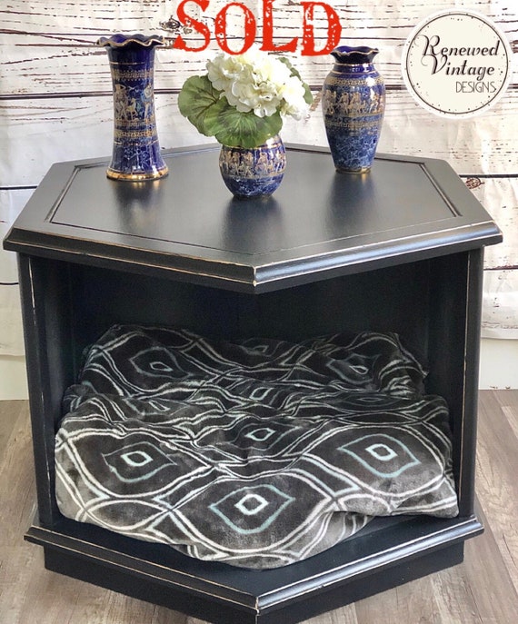 SAMPLE PIECE Hexagonal Pet Bed Side Table Etsy