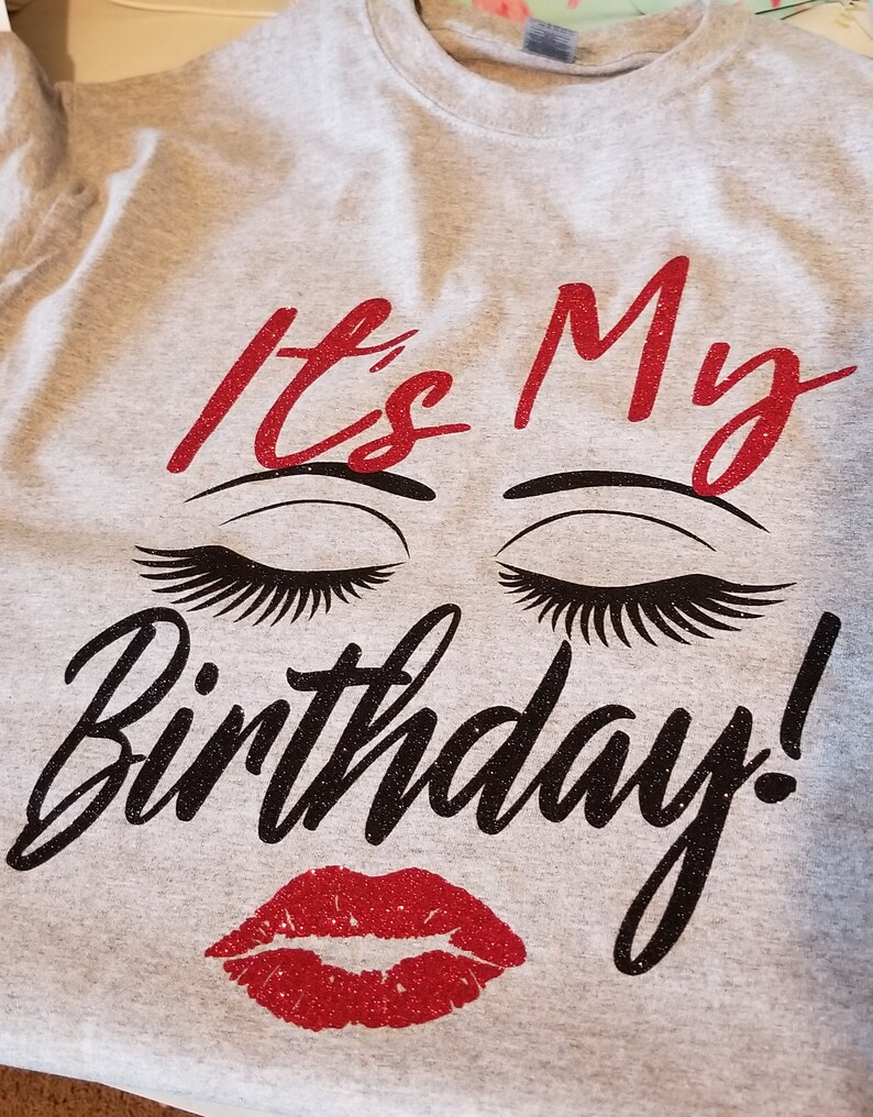 Blingy its my birthday shirt for women great for birthday etsy