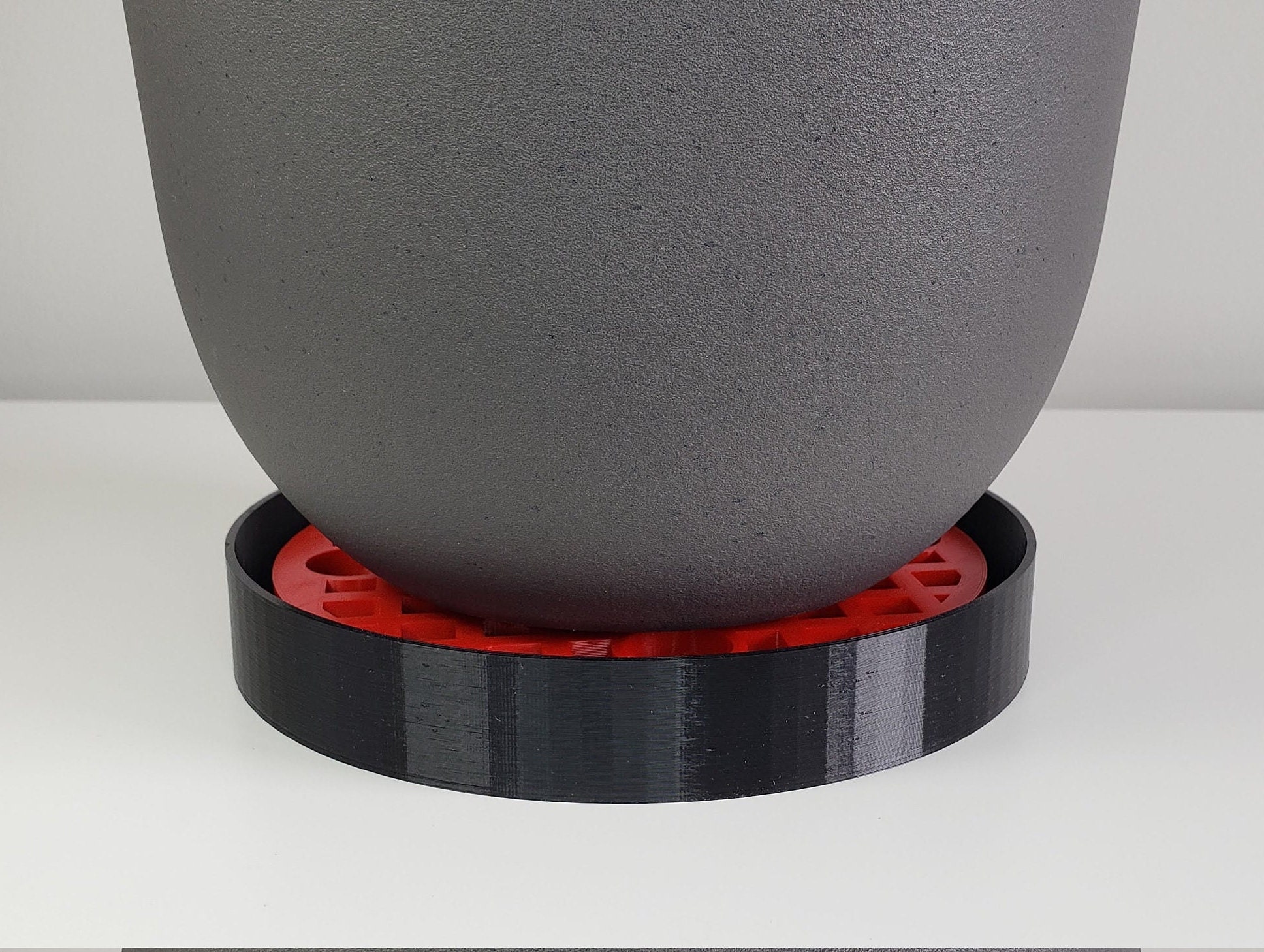 Circle Planter Elevator | Planter Riser | False Bottom Tray | Stand ...