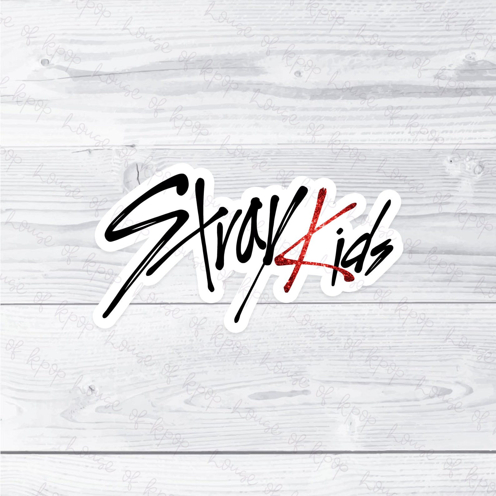 Stray Kids Logo Vinyl Sticker Waterproof Car Decal Water | Etsy