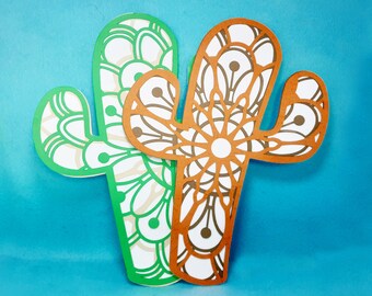 Download Layered Cactus Svg Etsy