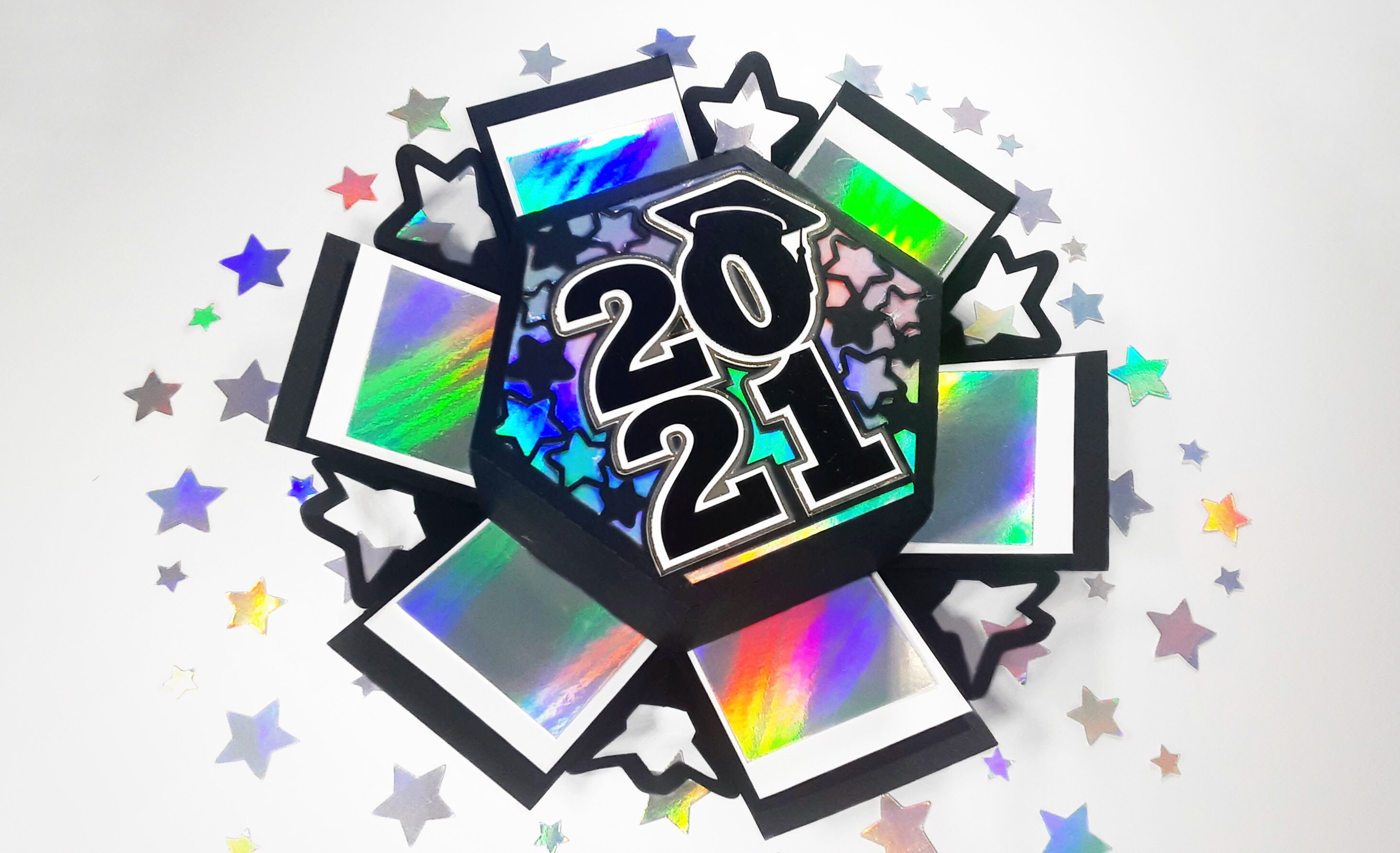 Free Free Graduation Explosion Box Svg 852 SVG PNG EPS DXF File