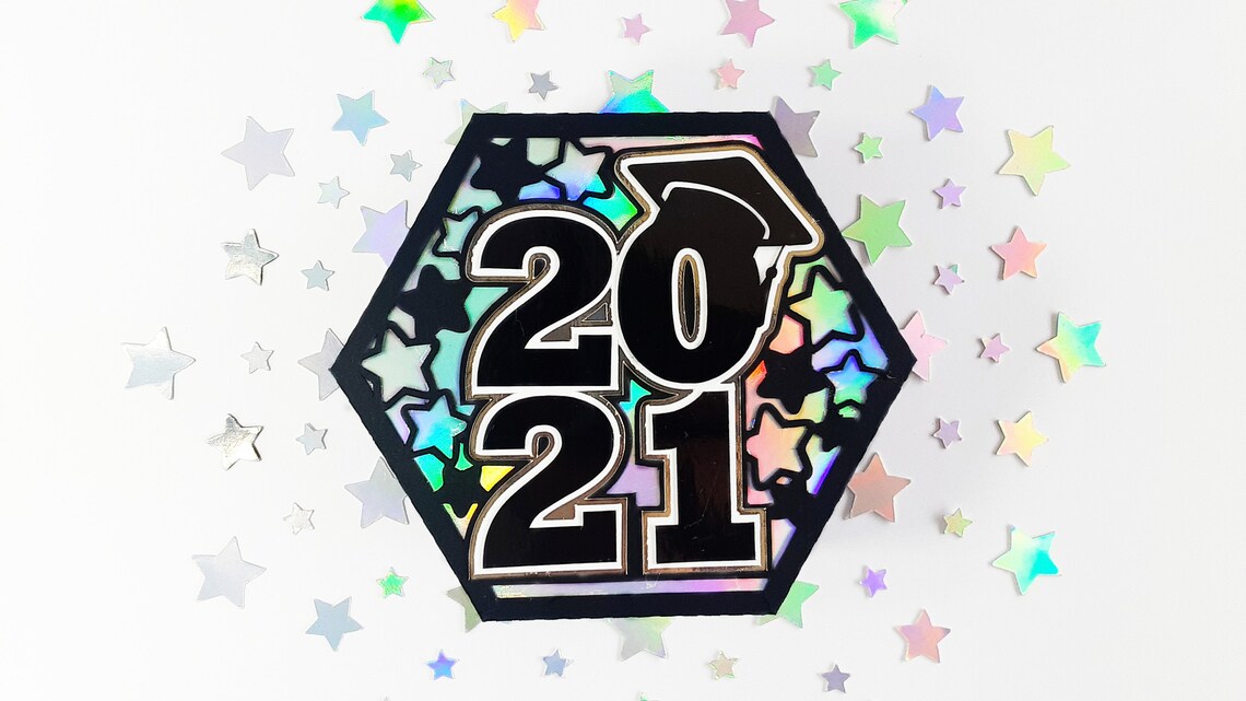 Download Class Of 2021 SVG Explosion Box Template Cricut Cut File | Etsy