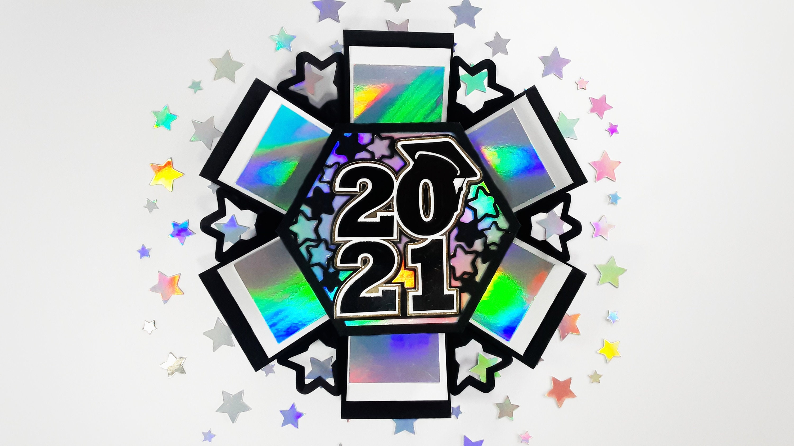 Free Free Graduation Explosion Box Svg 852 SVG PNG EPS DXF File