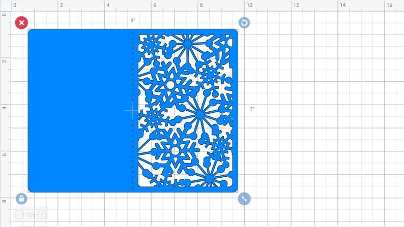 Download Set 2 SVG Template Snowflake Winter Card Laser Cut Christmas | Etsy
