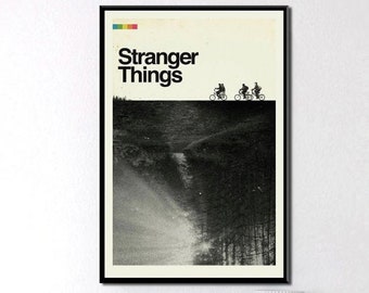 Stranger Things Poster Etsy