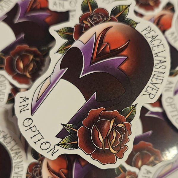Magneto Helmet Sticker