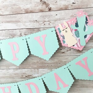 Llama Party Decorations, Llama Birthday Banner, Llama Cactus Fiesta Birthday Party, Llama Party