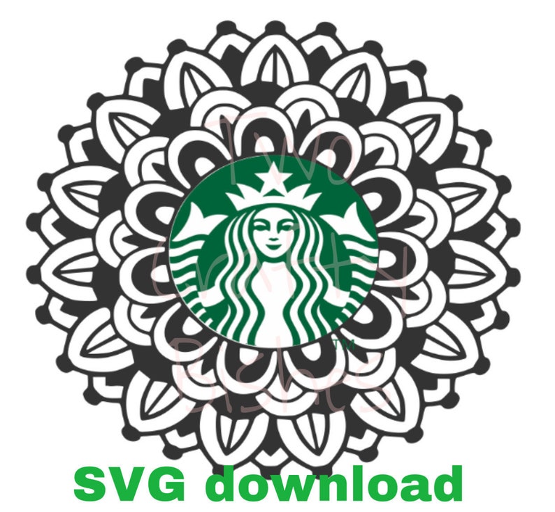 Download Mandala SVG for Starbucks Venti Cold Cup SVG File Instant | Etsy