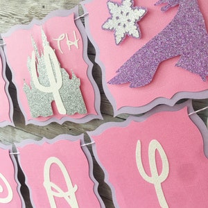 Happy Birthday Princess Banner, Princess Birthday Banner, Princess Party Decorations,