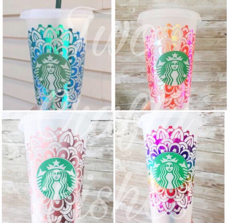 Download Mandala SVG for Starbucks Venti Cold Cup SVG File Instant ...