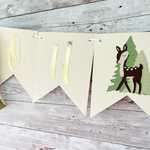 Gender Neutral Baby Shower Decor, Green Baby Shower Decor, Woodland Baby Shower Decor, Oh Deer Baby Shower, Boho Baby Shower Decor