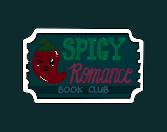 Spicy Romance Book Club Sticker