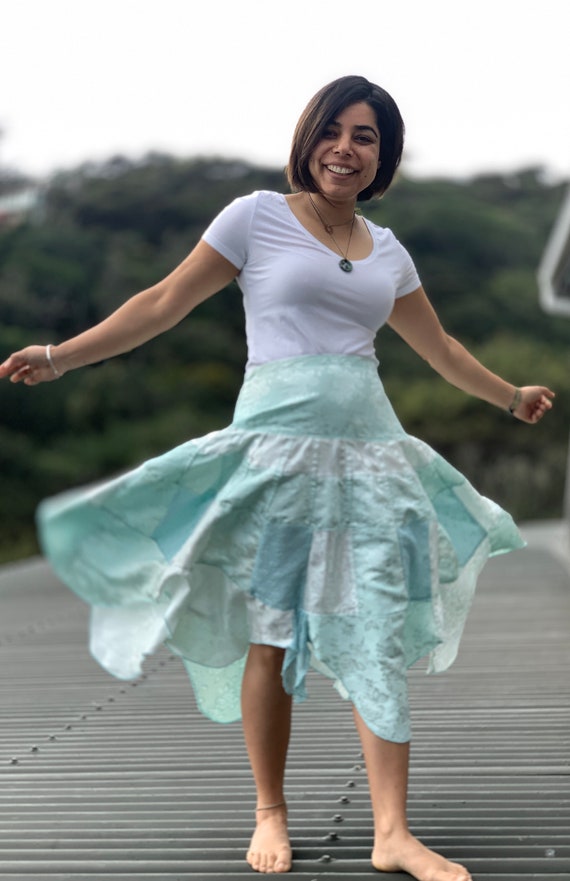 Flared hem skirt uk online