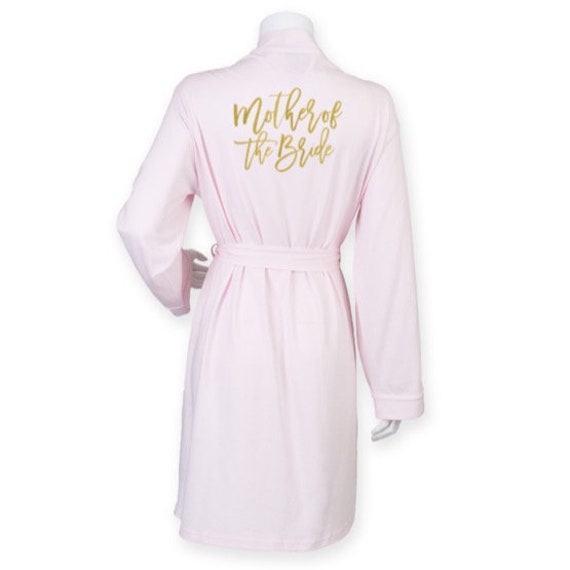 mother of the bride dressing gown cotton