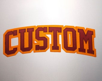 ARCHCED CUSTOM LETTERING - Applique Patch