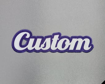 Small Custom Name Embroidery Applique