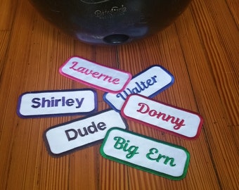 Custom Name Badge - Iron On