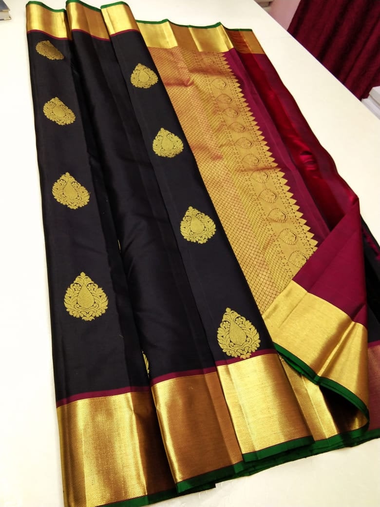 Kanchipuram pattu sarees Etsy