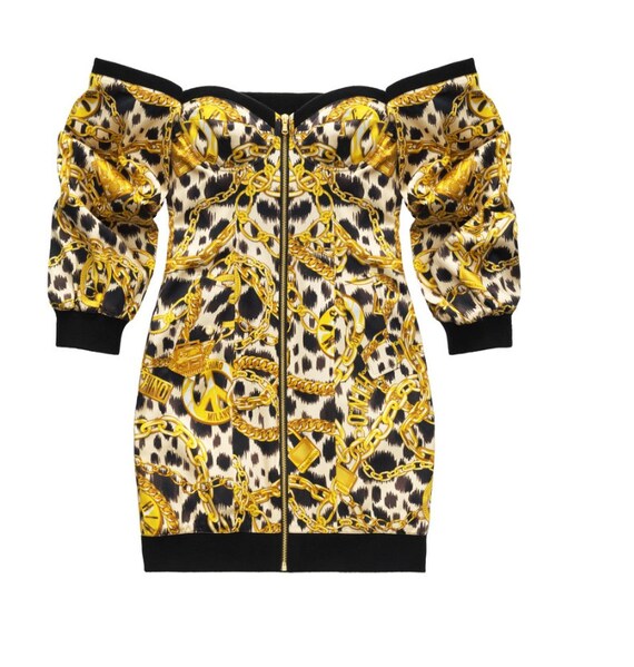 moschino h&m dress