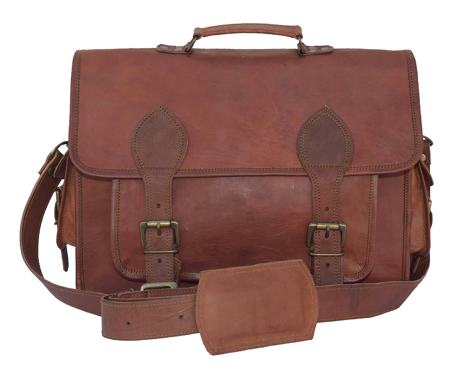 Handmade Messenger Bag Personalized Leather Laptop Bag - Etsy