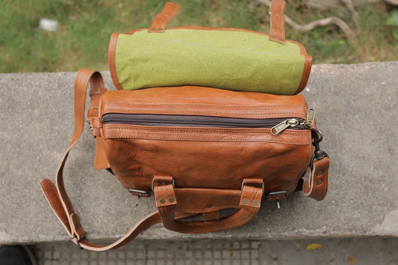 Leather crossbody bags Purse Women Shoulder Bag Satchel Ladies Tote Travel Purse full grain Leather image 7