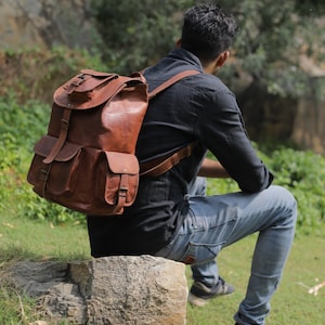 Buy Leather Backpacks For Men Online In India At Best Offers