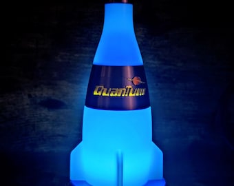 Nuka Cola Quantum Fallout Decorative Light with Glow and Bottlecap Base
