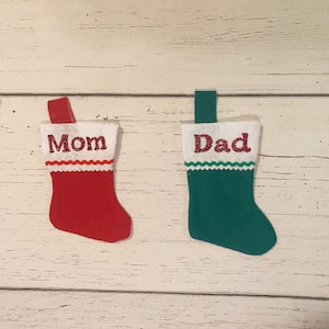 Mini Stockings - Personalized