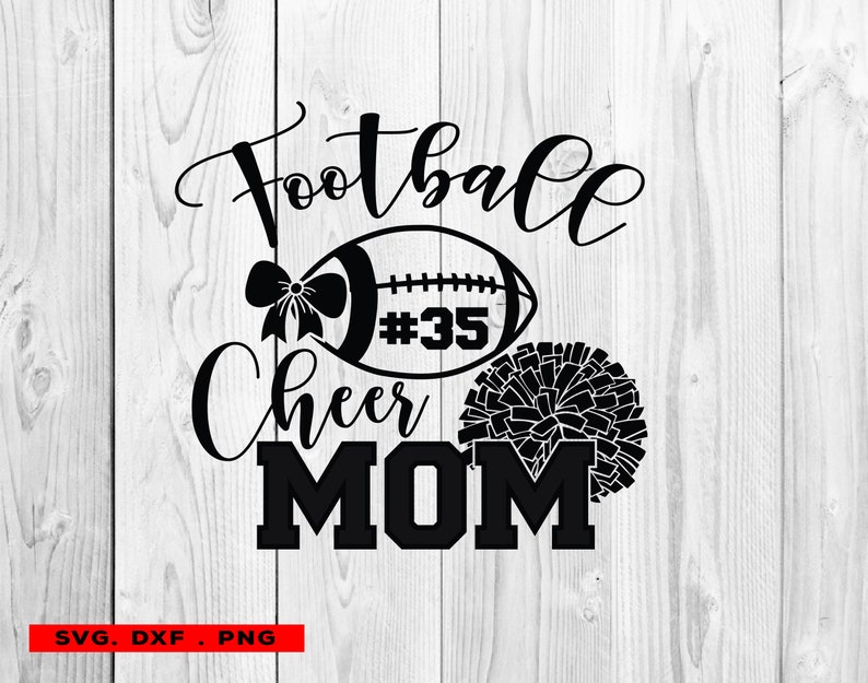Cheer Mom Svg Football Mom Svg Cheerleading Svg | Etsy